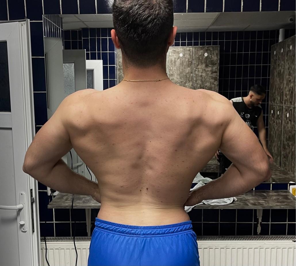 Daniel after 4 months online coaching - RIPPED transformation results